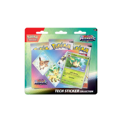 Pokemon Prismatic Evolutions Tech Sticker Collection [Leafeon]