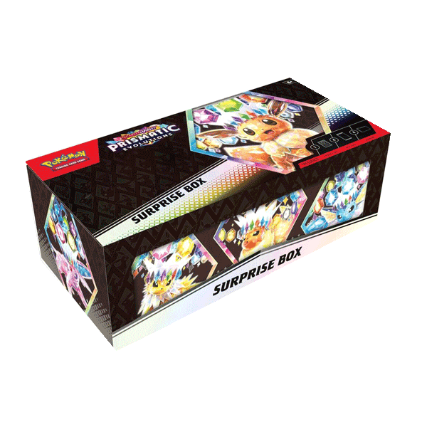 Prismatic Evolutions Surprise Box