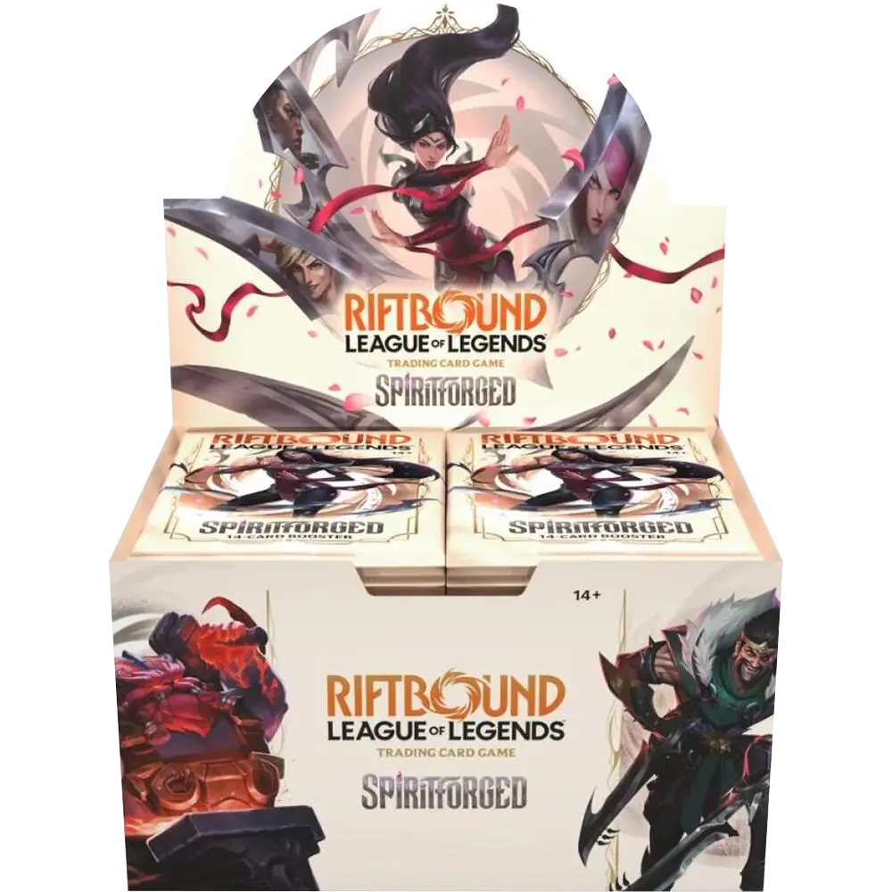 Riftbound League Of Legends Spiritforged Booster Box