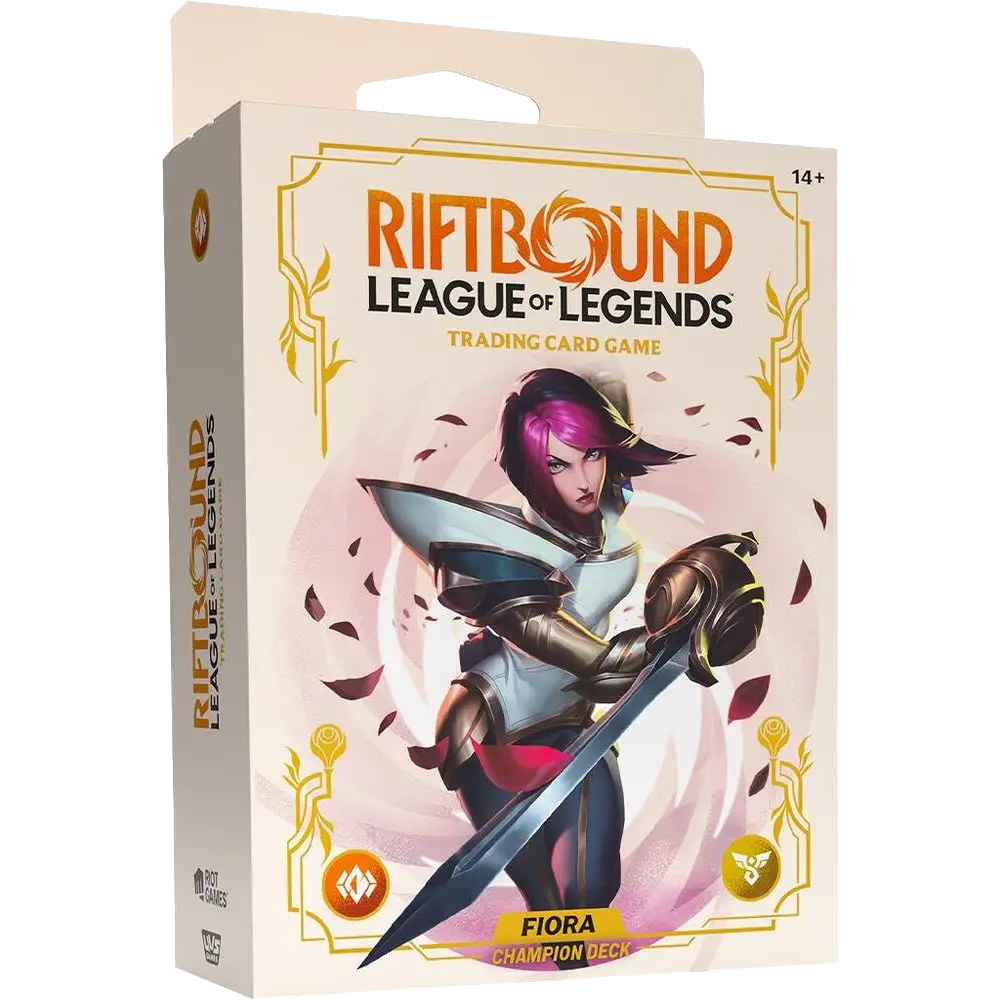 Riftbound League Of Legends Spiritforged TCG Champion Deck Fiora (Release Date 02/13/2026)