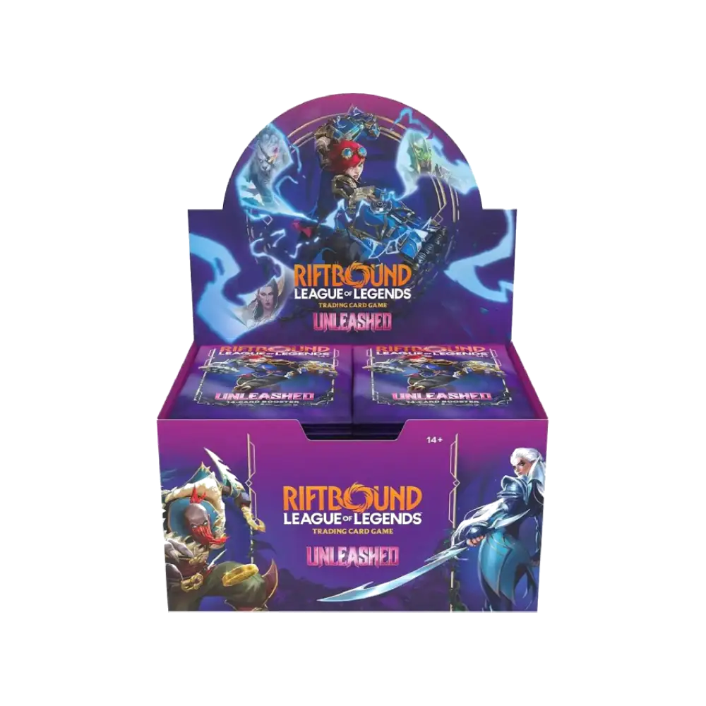 Riftbound League Of Legends Unleashed Booster Display
