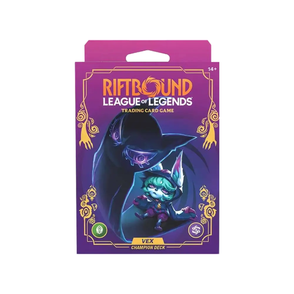 Riftbound League Of Legends Unleashed - Champion Deck (Vex)