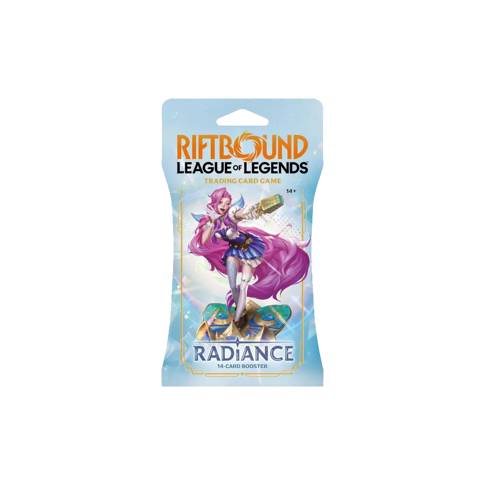 Riftbound League Of Legends Radiance Sleeved Booster Pack RELEASE DATE 10/23/2026