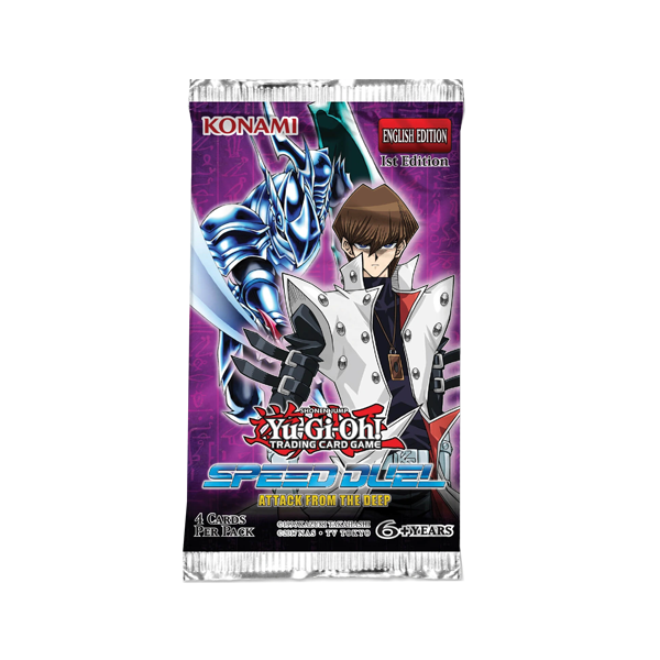 YuGiOh Speed Duel Attack from the Deep Booster Pack