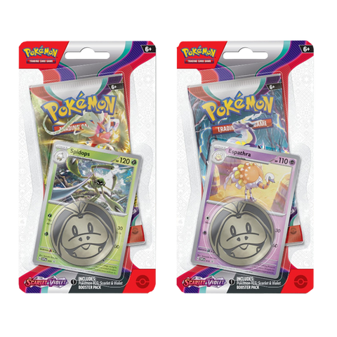 Scarlet and Violet Premiumk Checklane Blister Set of Two