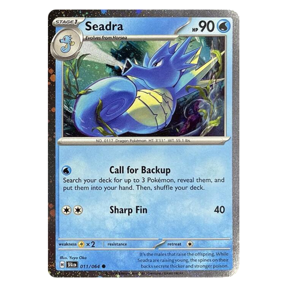Seadra 011/064 Cosmos Holo Promo Near Mint