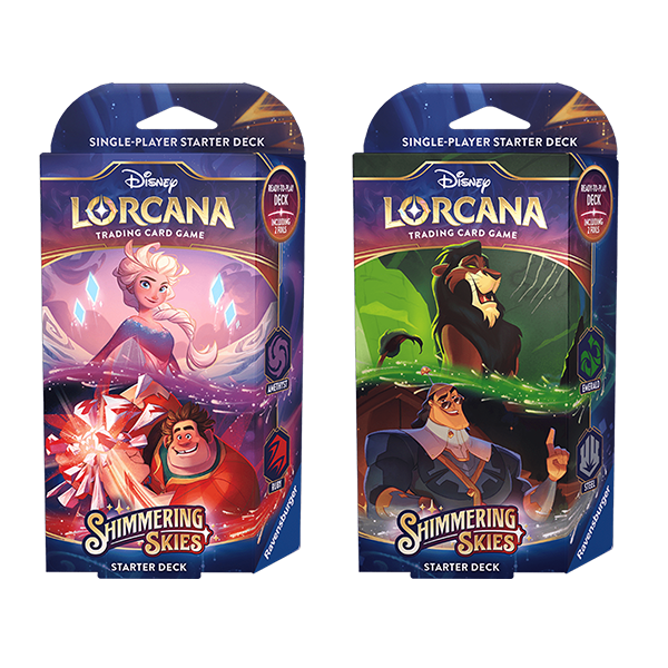 Disney Lorcana Shimmering Skies Starter Deck [Set of 2] (Release Date 8/23/2024)