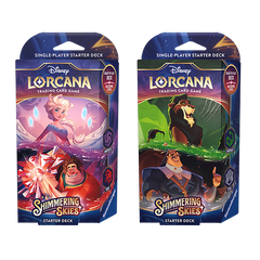 Disney Lorcana Shimmering Skies Starter Deck [Set of 2] (Release Date 8/23/2024)