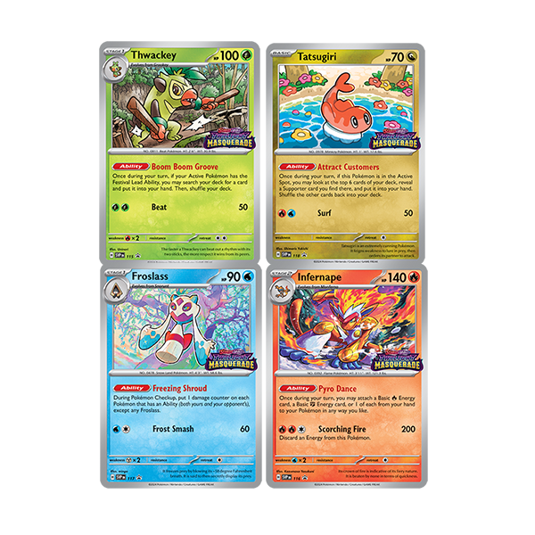 Pokemon SVP115118 Sealed Build And Battle Stamped Twilight Masquerade