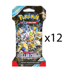 Pokemon Stellar Crown Sleeved Booster Pack [Set of 12] (Release Date 9/13/2024)