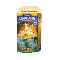 Disney Lorcana Into the Inklands Starter Deck Amber & Emerald (Release Date 2/23/2024)