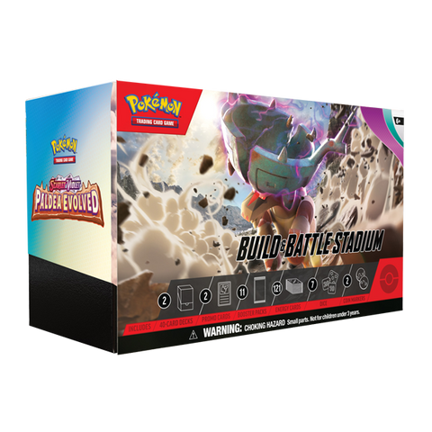 Pokemon - Scarlet & Violet - Paldea Evolved Build & Battle Stadium