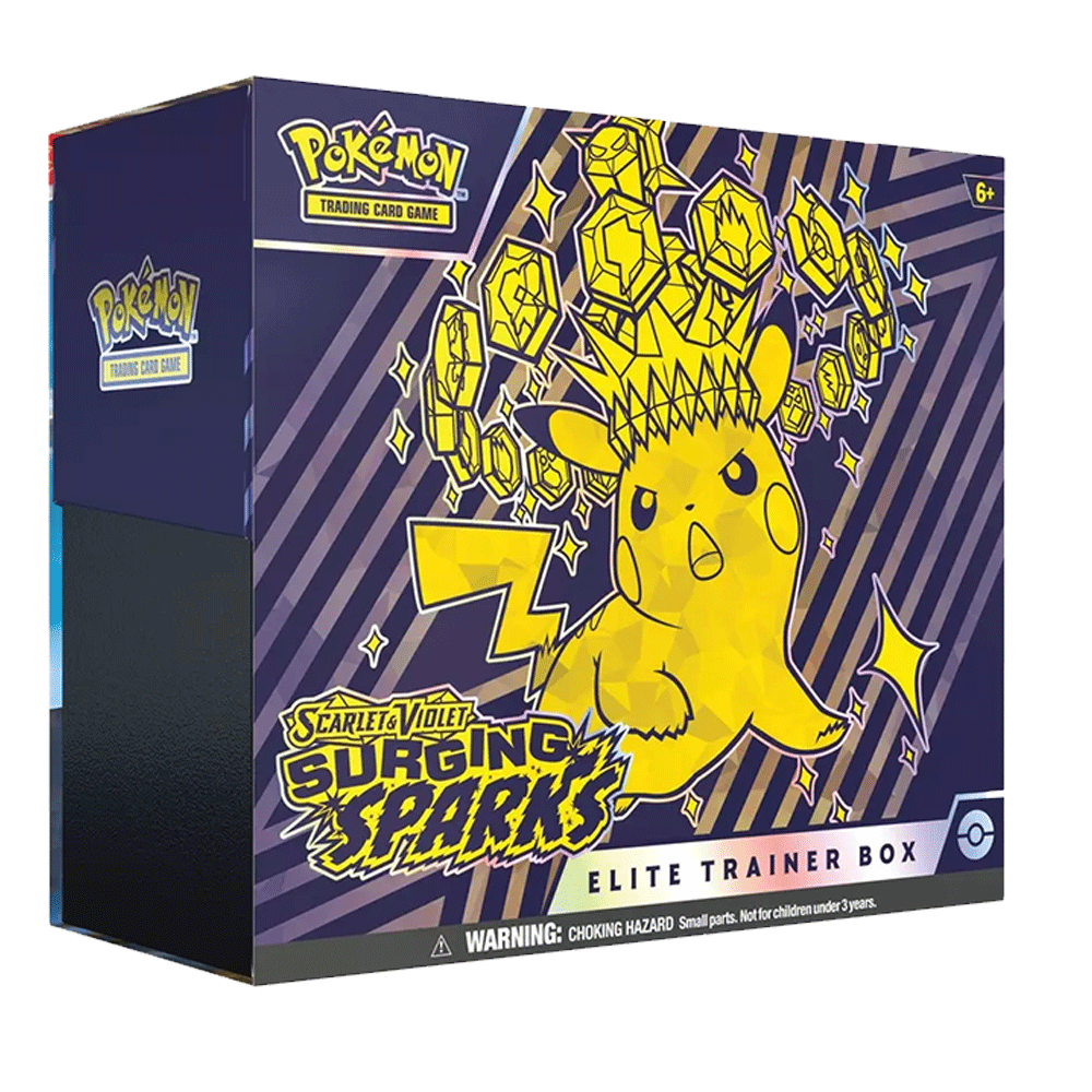 Pokemon Surging Sparks Elite Trainer Box Release Date 11/08/2024