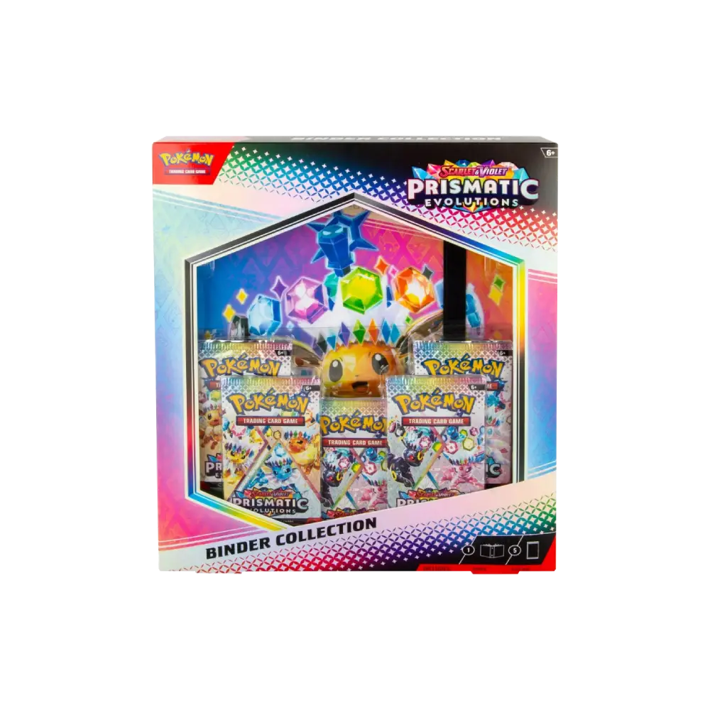 Pokemon Prismatic Evolutions Binder Collection