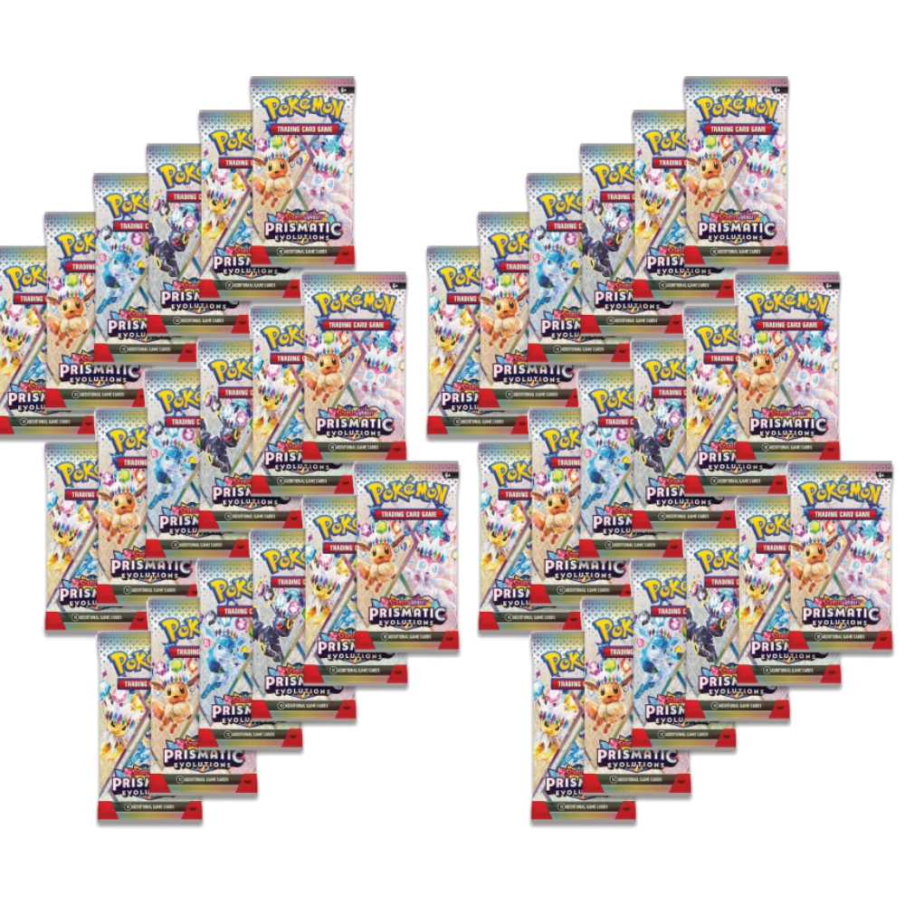 Pokemon Prismatic Evolutions Booster Pack X36