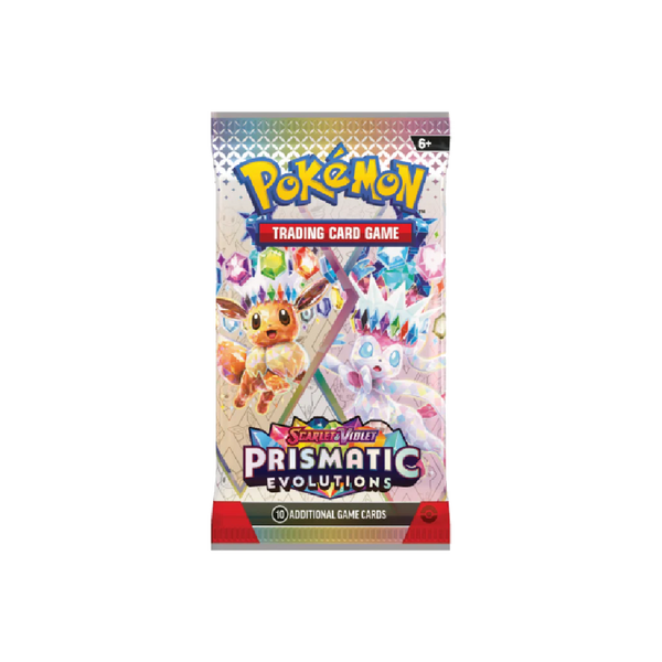 Pokemon Prismatic Evolutions Booster Pack  Realgoodeal