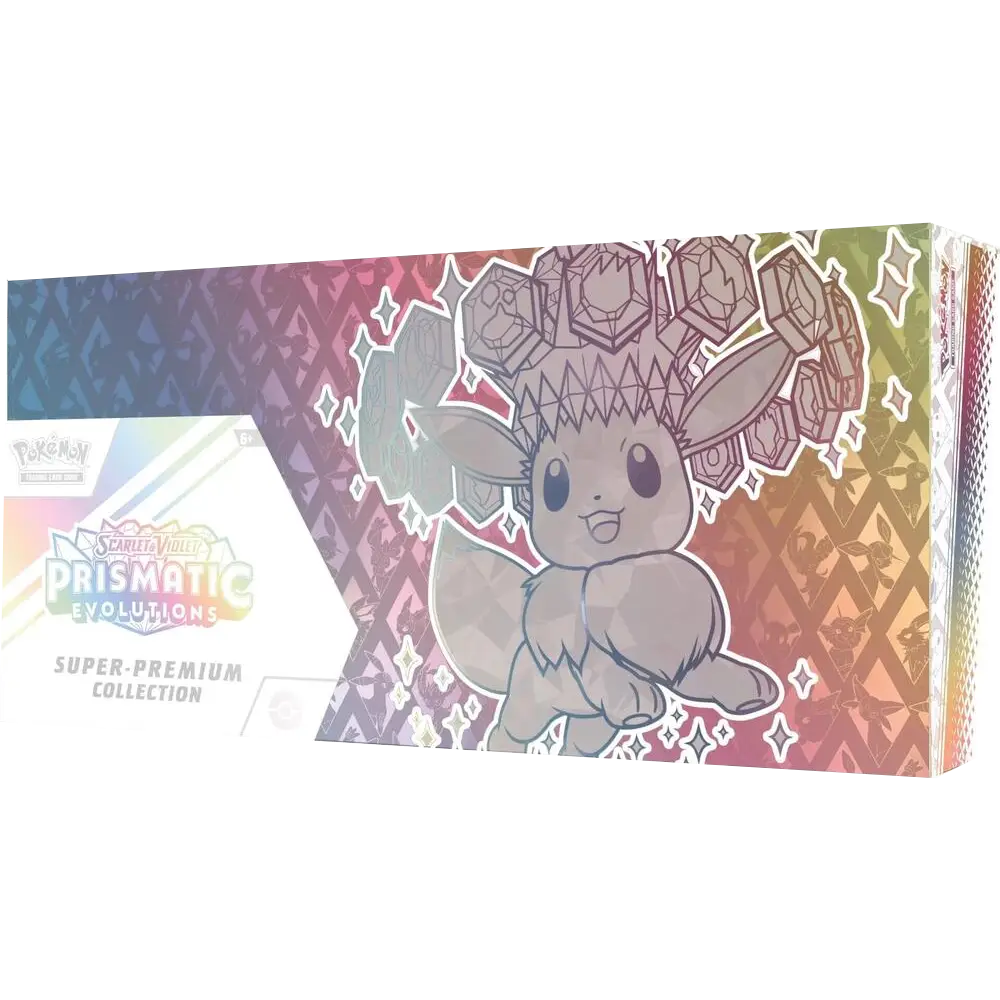 Pokemon Prismatic Evolutions Super Premium Collection Box