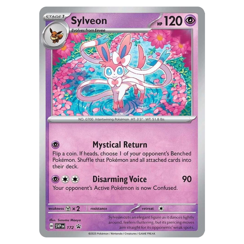 Sylveon SVP172 Holo Promo Near Mint