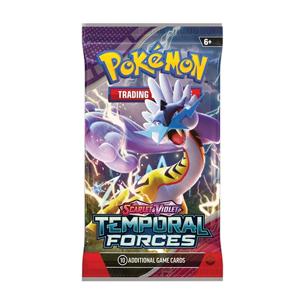 Pokemon Temporal Forces Booster Pack (Release Date 03/22/2024)