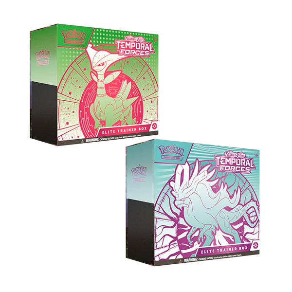 Pokemon Temporal Forces Elite Trainer Boxes [Set of 2] (Release Date 03/22/2024)