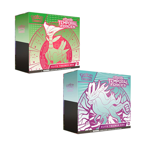 Pokemon Temporal Forces Elite Trainer Boxes [Set of 2] (Release Date 03/22/2024)