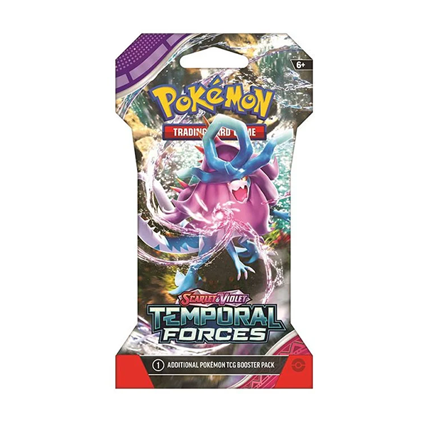 Pokemon Temporal Forces Sleeved Booster Pack (Release Date 03/22/2024)