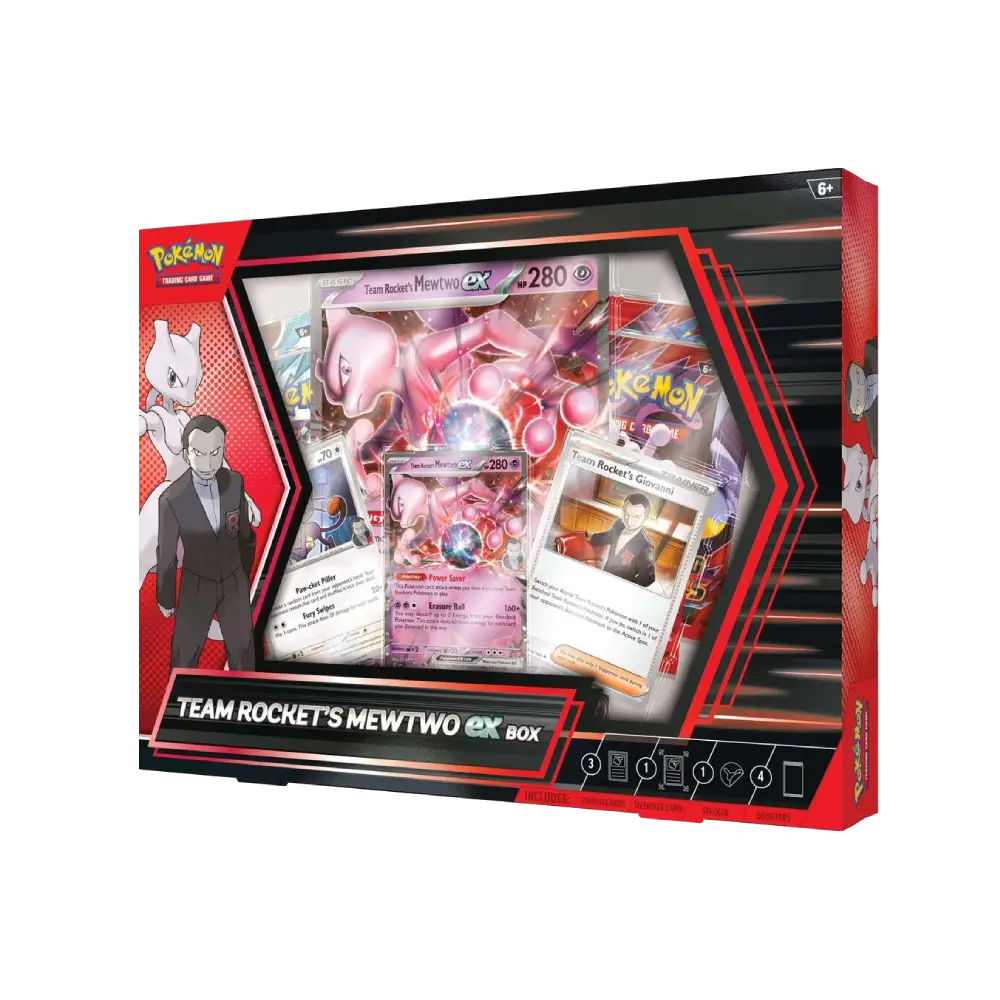 Pokemon Team Rocket's Mewtwo ex Box