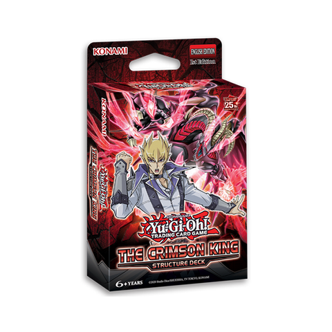 YuGiOh The Crimson King Structure Deck 1st Edition RELEASE DATE 9/22