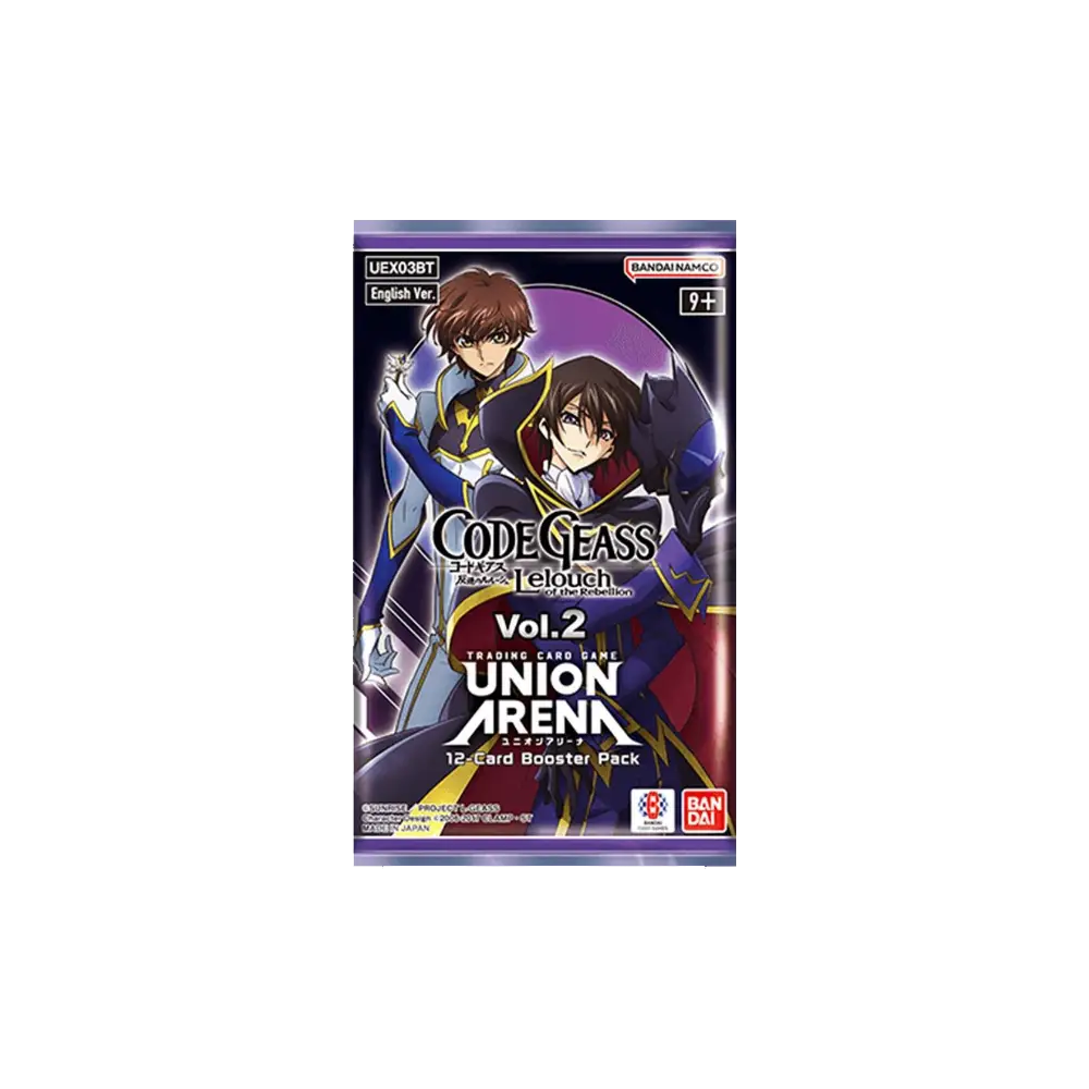 Union Arena CODE GEASS: Lelouch of the Rebellion Vol.2 Booster Pack