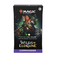 Magic The Gathering Wilds of Eldraine Virtue and Valor Commander Deck