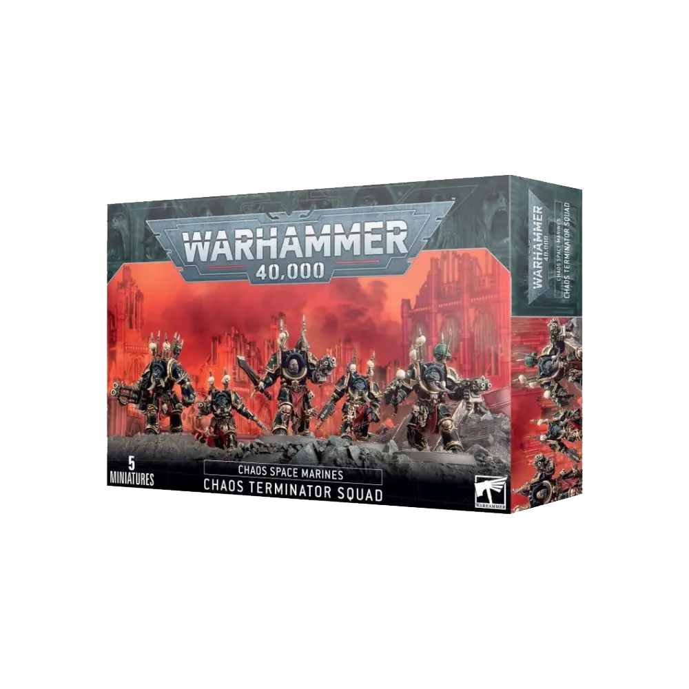Warhammer 40,000 Chaos Space Marines Chaos Terminator Squad