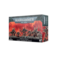 Warhammer 40,000 Chaos Space Marines Chaos Terminator Squad