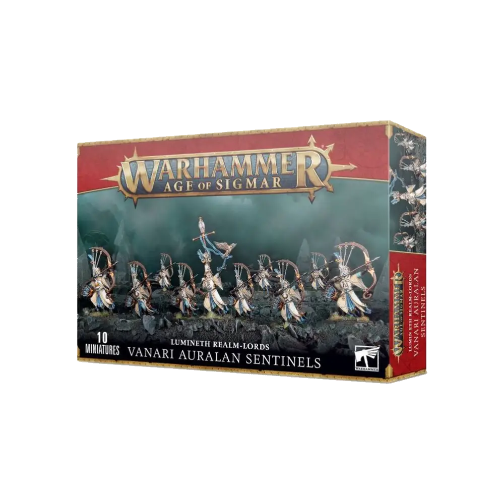 Warhammer Age of Sigmar Lumineth Realm-Lords Vanari Auralan Sentinels