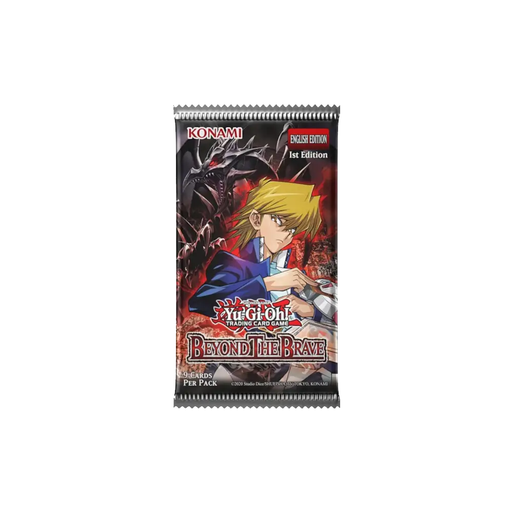 YuGiOh Beyond the Brave Booster Pack [1st Edition] RELEASE DATE 10/09/2026