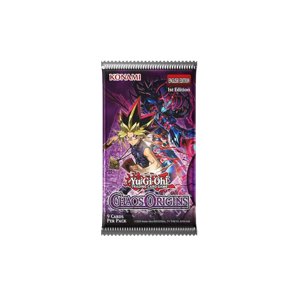 YuGiOh Chaos Origins Booster Pack