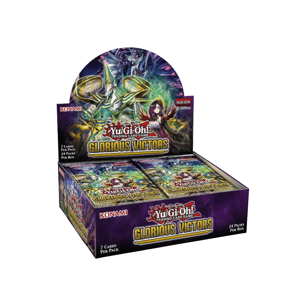 YuGiOh Glorious Victors Booster Box [1st Edition] RELEASE DATE 12/04/2026