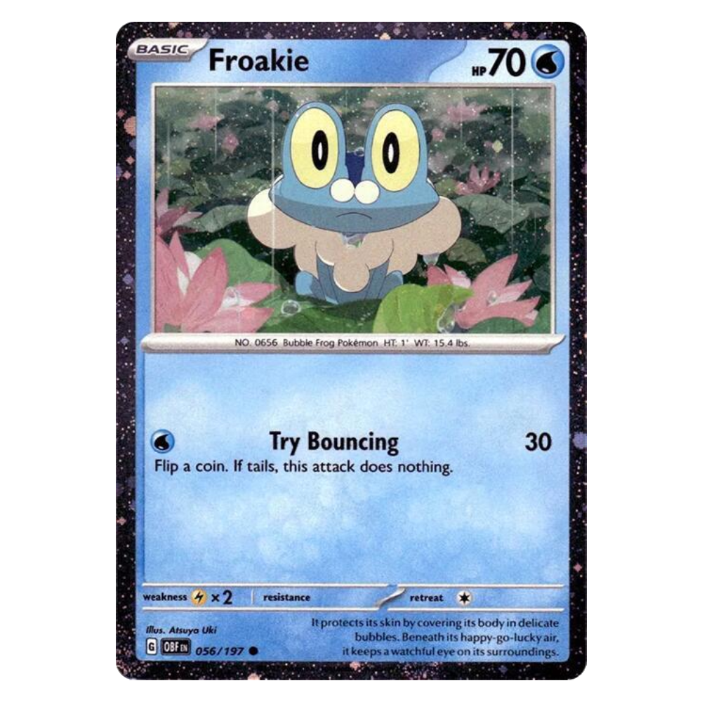 Froakie 056/197 Cosmos Holo Promo Near Mint