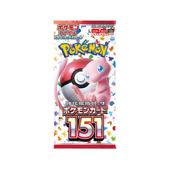 Pokemon 151 Booster Pack Japanese