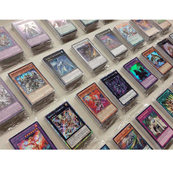YuGiOh 200 Mixed Cards Lot With Rares and Holofoil Mint Collection