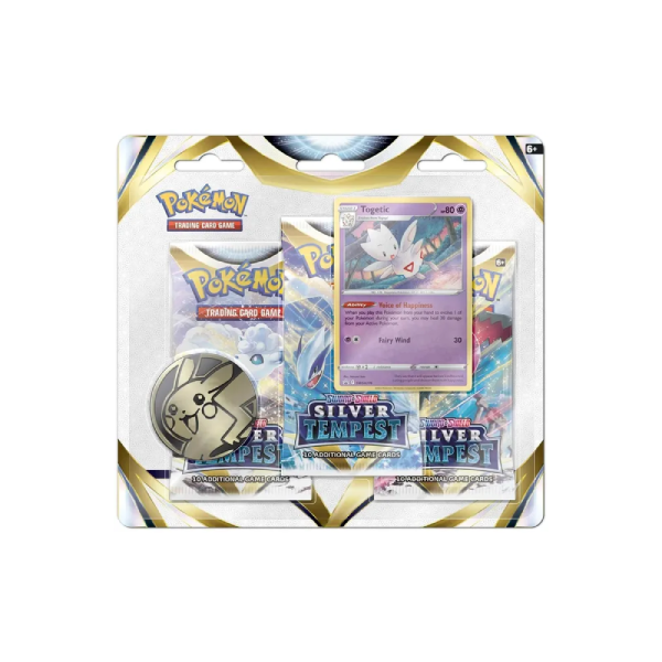 Pokemon Silver Tempest 3 Pack Blister [Togetic]