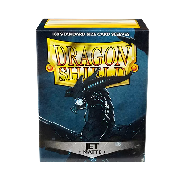 Dragon Shield Matte Jet Standard Size 100ct Card Sleeves