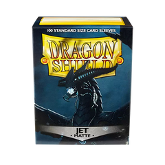 Dragon Shield Matte Jet Standard Size 100ct Card Sleeves