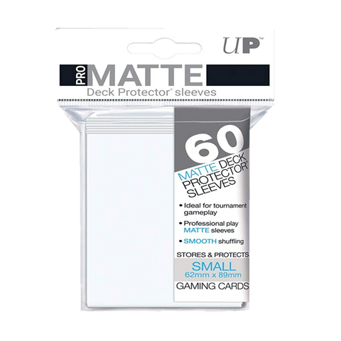 Ultra Pro Clear Small Matte Deck Protectors Card Sleeves 60 Pack