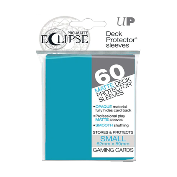 Ultra Pro Matte Eclipse Sky Blue Small Deck Protector Sleeves 60 Pack