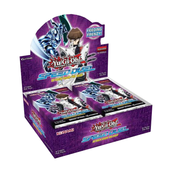 YuGiOh Speed Duel Attack From The Deep Booster Box 1st Edition