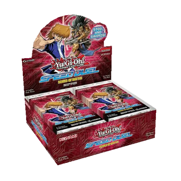 YuGiOh Speed Duel Scars Of Battle Booster Box 1st Edition