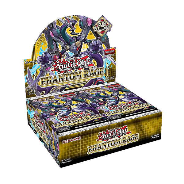 YuGiOh Phantom Rage Booster Box 1st Edition