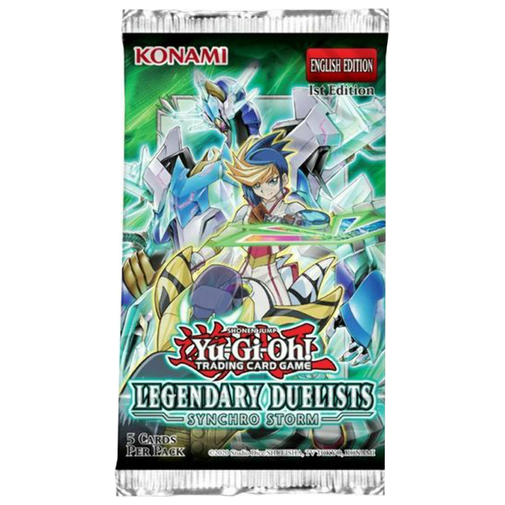 YuGiOh Legendary Duelists Synchro Storm Booster Pack