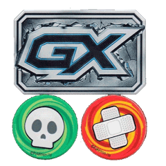 Pokemon GX Burn Poison Official Markers Acrilyc