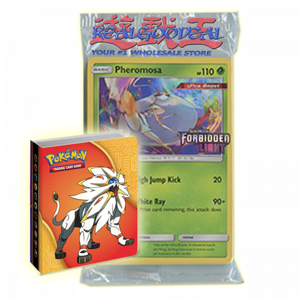 x1 Pokemon Sealed Sun & Moon Forbidden Light Pack (Pheromosa promo) wi Realgoodeal x1 Pokemon Sealed Sun & Moon Forbidden Light Pack (Pheromosa promo) wi Realgoodeal
